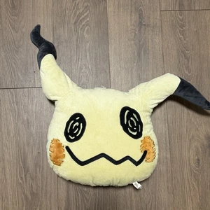 Pokémon Mimikyu Plush Face Pillow 14x19 Toy Factory Licensed Cushion Collectible - Picture 1 of 4