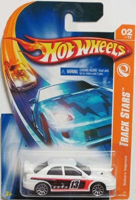 Track Stars Serie 2 Subaru Impreza Hot Wheels 2007-110 escala 1:64 nuevo Foto 1 de 3
