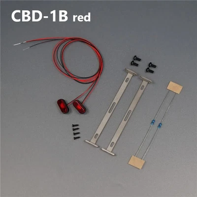  LED 3V Warning Lamp Width Light for 1/14 Tamiya RC Truck SCANIA 770S R620 Car - Image 1 of 4