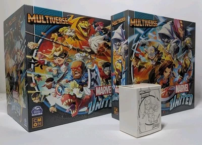 Marvel United Multiverso Juego Base y Promociones Caja Kickstarter Exclusivo Sin Usar/Nuevo Foto 1 de 4