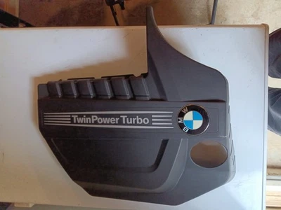 2014 BMW 535i xDrive Engine Cover Shield Panel TwinPower Turbo 7607447 OEM - Image 1 of 4