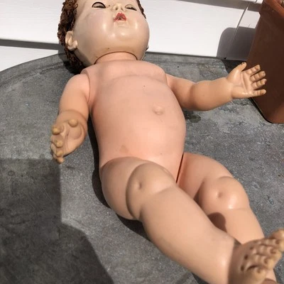 VTG 14” Tiny Tears Doll - Image 1 of 4