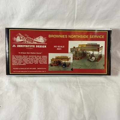 Estação de serviço JL Innovative Ho 1/87 Brownies Northside gasolina #341 - Imagem 1 de 3
