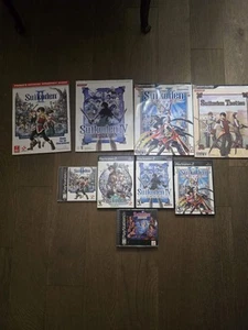 Suikoden 1, 2, 3, 4, 5, And Tactics, Plus Strategy Guides All CIB!! - Picture 1 of 21