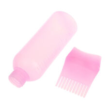 120ml Plastic Hair Oil Applicator Bottle Refillable Hairdressing Shampoo Bottl s