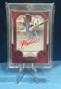 2024 Topps Tier One #TIAMS Mike Schmidt Auto /10 Phillies - Picture 1 of 3