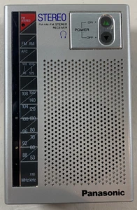 Tested Works Vintage Panasonic RF-455 AM/FM Stereo Headset Radio - Picture 1 of 6