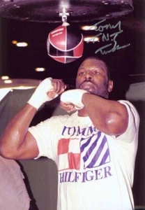 Tony 'TNT' Tucker - Boxeador - Foto firmada - Certificado de autenticidad (28466) - Imagen 1 de 1