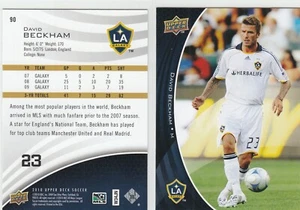 2010 Upper Deck MLS David Beckham #151 LA Galaxy UD Soccer QTY. - Picture 1 of 1
