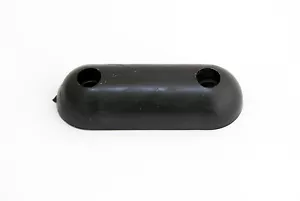 Paquetes De 48 x 60mm X 22mm X 12mm Caucho Negro Ovalado Asiento Inodoro Topes Y - Imagen 1 de 1
