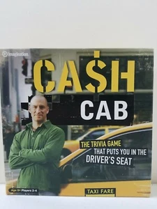 Imagination Cash Cab Trivia Board Game, Ben Bailey Taxi - New York City Used - Picture 1 of 8