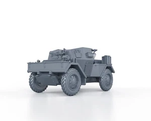 WWII BRITISH Daimler Scout Car Mk III with MG - 1/48 1/56 1/72 1/87 1/100 3D - Imagen 1 de 4