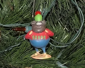 🎅 PERSONALIZADO DR. SEUSS CÓMO EL GRINCH ROBÓ FIGURA DE NAVIDAD ADORNO ALBAÑIL - Imagen 1 de 2