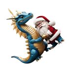 Delightful Dragon Cartoon Christmas Tree Ornament Decor Keychain Accessory