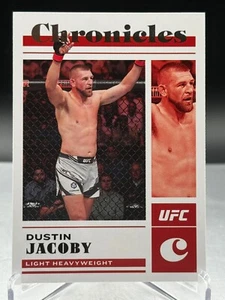 Dustin Jacoby - UFC Light Heavyweight - 2023 Panini Chronicles UFC - #17 - Picture 1 of 3