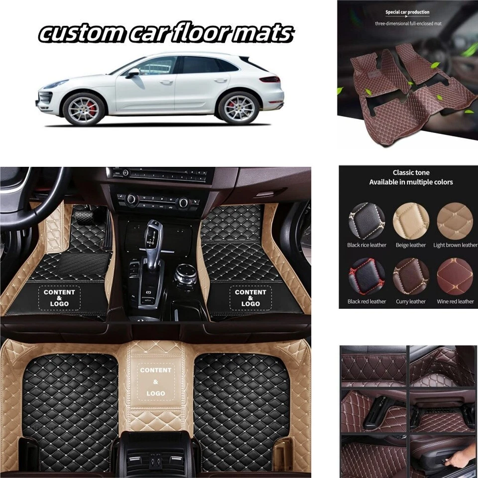 Fit for JEEP Wrangler Patriot Cherokee Commander Renegade Car Floor Mats Custom Foto 1 de 4