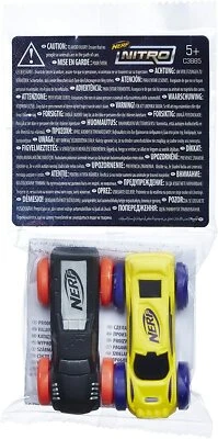 NERF Nitro 2-Pack Refill Set Auto Vehicle Blaster Foam Car Schaumstoff Hasbro