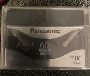 Panasonic DVM-60 MINI DV DIGITAL VIDEO CAMCORDER TAPE New Old Stock Sealed