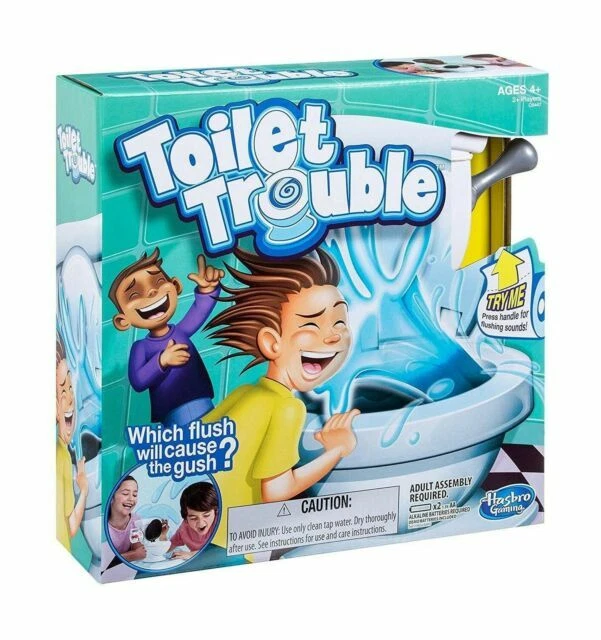 Hasbro Games Toilet Trouble Game