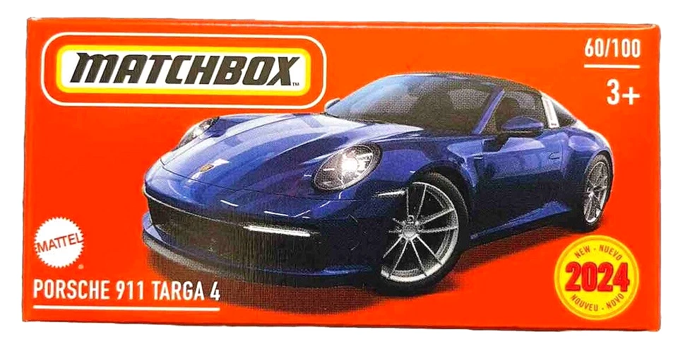 Matchbox Power Grabs Porsche 911 Carrera Cabriolet OVP