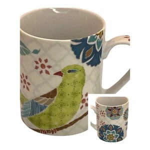 Prima Design Coffee Mug Cup Daphne B Floral Bird Design Replacement - Picture 1 of 6