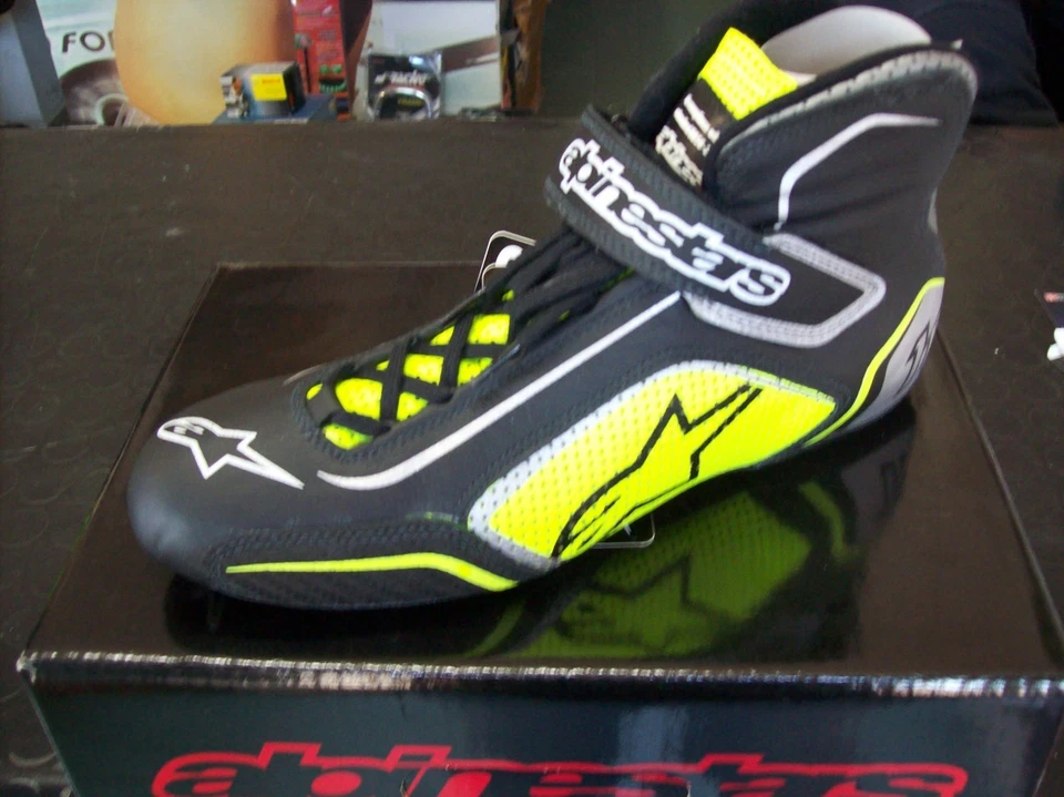 SCARPE IGNIFUGHE ALPINESTARS TECH 1-T TG 39 OMOLOGATE FIA 8856-2000 RALLY PISTA - Immagine 1 di 1