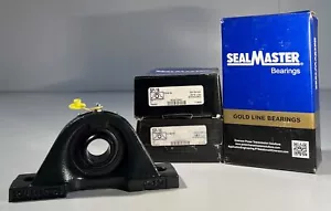 UNO (1) SEALMASTER Cuscino Blocco Uso Standard SP-16 1" Foratura Linea Oro - Foto 1 di 4