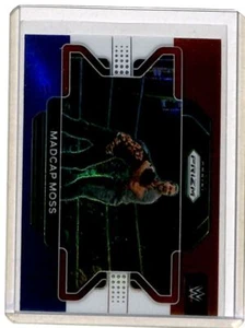2022 Panini Prizm Red White Blue Madcap Moss WWE #56 - Picture 1 of 2