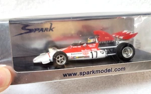 New Spark 1/43 Jean-Pierre Beltoise Marlboro #17 BRM P-160B Monaco 1972 winner - Picture 1 of 4