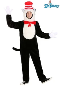 Cat In The Hat Premium Deluxe Halloween Costume Large - Picture 1 of 11