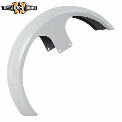 Guardabarros delantero envolvente de rueda de 26" gris imprimación para Harley Touring 1997-2013 Foto 1 de 4