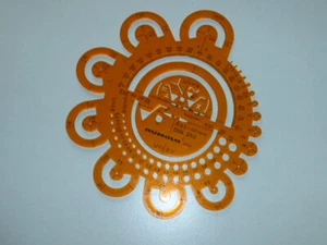 Zeichenschablone RUMOLD für Abrundungen N° 2110+ - Bild 1 von 1