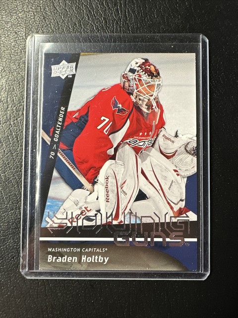 2020-21 UD SP GAME-USED JOHN CARLSON & BRADEN HOLTBY SKILLS DUAL