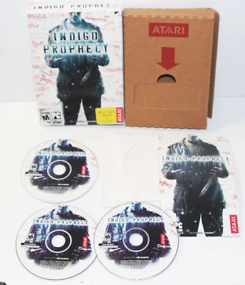Indigo Prophecy - Original PC Game - Complete 3 Disc w/Box 2005 Atari - Image 1 of 4