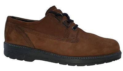 ¡COMO NUEVO!~Ecco~Mujer EU 37 US 6/6.5~Zapatos Oxford Cuero Gamuza Marrón~Hechos en Portugal Foto 1 de 4