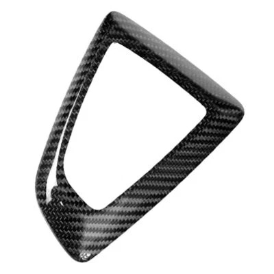 Borde de base de palanca de cambios de fibra de carbono real para BMW Serie 1 2 3 4 14-18 Foto 1 de 4