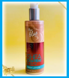 Bath & Body Works True Blue Spa SHEA CASHMERE & SILK Body Lotion 8 fl oz NEW - Picture 1 of 1