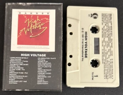Danger High Voltage Stereo Cassette Styx Police Hall & Oates Heart Pat Benatar - Image 1 of 4