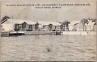 INDIAN ROCKS, Florida Postcard "Swanee's De Luxe Duplex Apartments" 1950s Unused