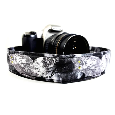 Owl Skull Camera Strap -Owls Camera Strap -Double Padded Comfortable Camera - Image 1 of 4