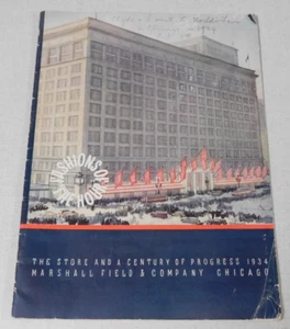 Fashions of the Hour Marshall Field Company 1933 Chicago World's Fair book - Picture 1 of 3