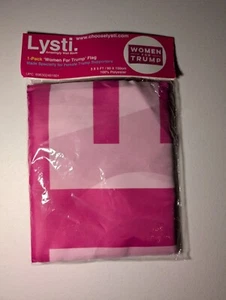 Women for Trump Flag 3x5 FT Pink Polyester Lysti Supporters Banner New - Picture 1 of 1