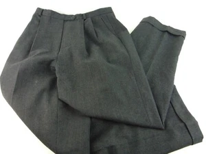 Talbots Charcoal Gray Wool Dress Pants Size 8 - Picture 1 of 9