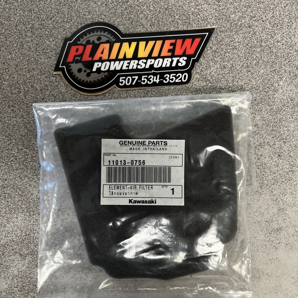 Kawasaki Genuine OEM Replacement Air Filter Z125 Pro 11013-0756 2017-2023 - Image 1 of 1