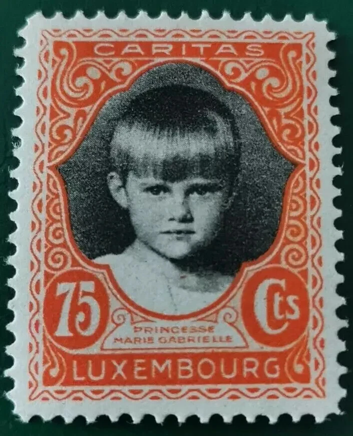 Люксембург: 1929 Helping Children 75 C. (коллекционная марка). - Изображение 1 из 1