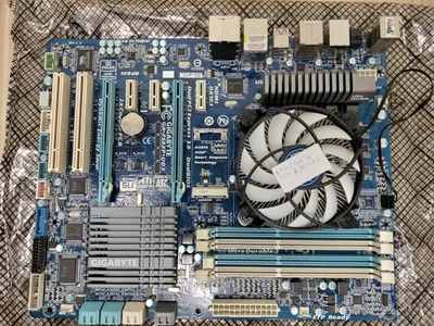 Gigabyte GA-Z68XP-UD3 motherboard w/ cpu i5-2500k 3.30GHz & fan - Image 1 of 4