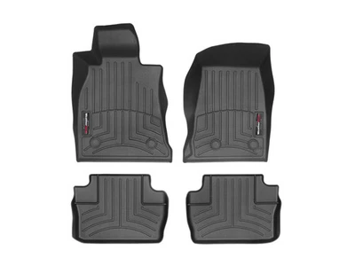 WeatherTech FloorLiner for 2020-2025 Cadillac CT4 - 1st & 2nd Row, Black - Image 1 of 4
