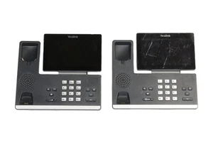 2 Stück Yealink SIP-T58W Touchscreen Bluetooth Smart Business Telefone *NUR BASIS* - Bild 1 von 8