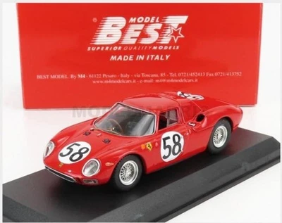BEST-MODEL 9478/2 FERRARI - 250LM 3.3L V12 TEAM N.A.R.T. N 58 24h LE MANS 1964 J - Immagine 1 di 2