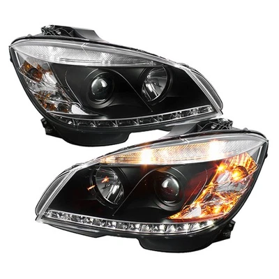 Spyder Auto 5042262 DRL LED Projector Headlights - Image 1 of 4